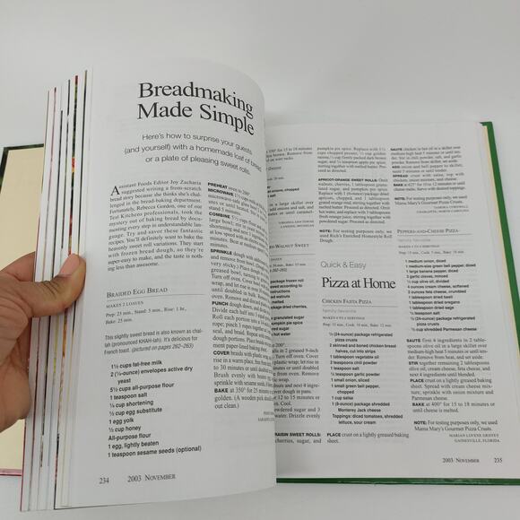 Southern Living 2003 Annual Recipes Cookbook Holiday 25th Anniversary - Picture 13 of 16